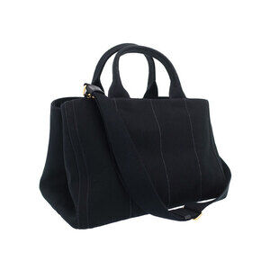 Prada Canapa Tote Jeweled Bag